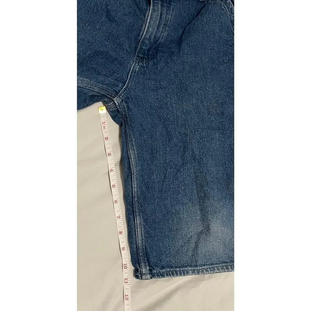 OshKosh B'gosh Boys Cargo Denim Shorts Blue 14 30W 12